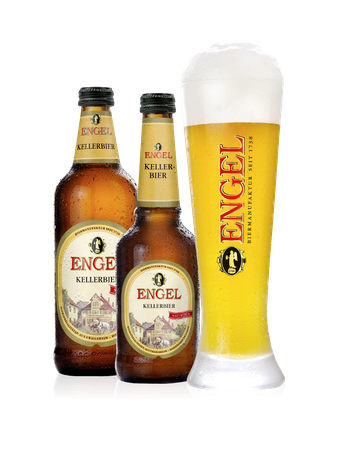 Engel Kellerbier hell 15x0,5 L (Drehverschluss) Biermanufaktur Engel