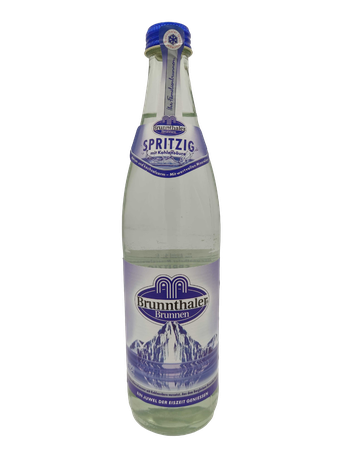 Brunnthaler Mineralwasser Spritzig 20x0,5 L