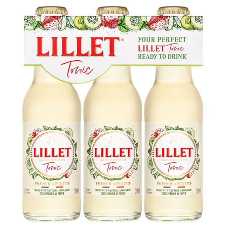 Lillet Ready to Drink Tonic 3er Pack 0,2 L