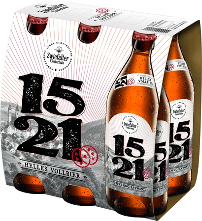 Zwiefalter 1521 Hell 6er Träger
