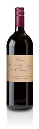 Vin de Pays Rouge de l'Herault 6x1,0 L