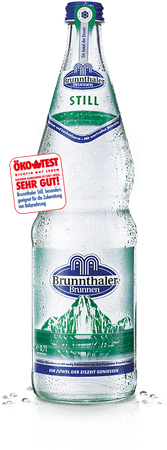 Brunnthaler Mineralwasser wenig Kohlensäure 12x0,7 L