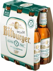 Bitburger Helles Lagerbier ***glutenfrei*** Sixpack 6x0,33